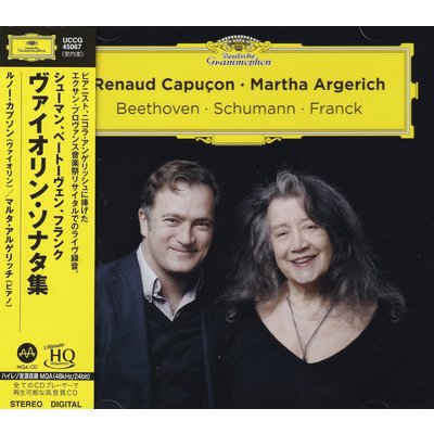 Universal Japan RENAUD CAPUÇON / MARTHA ARGERICH – BEETHOVEN / SCHUMANN / FRANCK