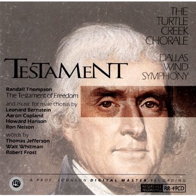 Reference Recordings TURTLE CREEK CHORALE - TESTAMENT
