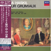 Universal Japan ARTHUR GRUMIAUX / CLARA HASKIL - MOZART: SONATEN FÜR KLAVIER UND VIOLINE KV378,304,376 & 301