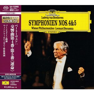 Universal Japan LEONARD BERNSTEIN & WIENER PHILHARMONIKER: LUDWIG VAN BEETHOVEN – SYMPHONIEN NOS. 4 & 5