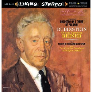 Analogue Productions FRITZ REINER & CHICAGO SYMPHONY ORCHESTRA/ ENRIQUE JORDA & SAN FRANCISCO SYMPHONY ORCHESTRA: RACHMANINOFF - RHAPSODY ON A THEME OF PAGANINI / DE FALLA - NIGHTS IN THE GARDENS OF SPAIN - Hybrid-SACD