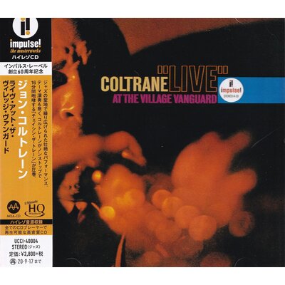 Universal Japan JOHN COLTRANE – LIVE AT THE VILLAGE VANGUARD