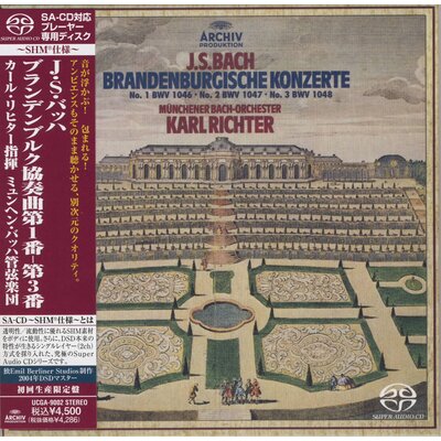 Universal Japan Karl Richter & Münchener Bach-Orchester - Johann Sebastian Bach: Brandenburgische Konzerte 1-3