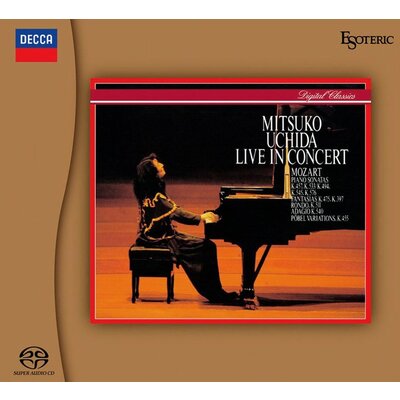 Esoteric Mitsuko Uchida – Mozart Live in Concert