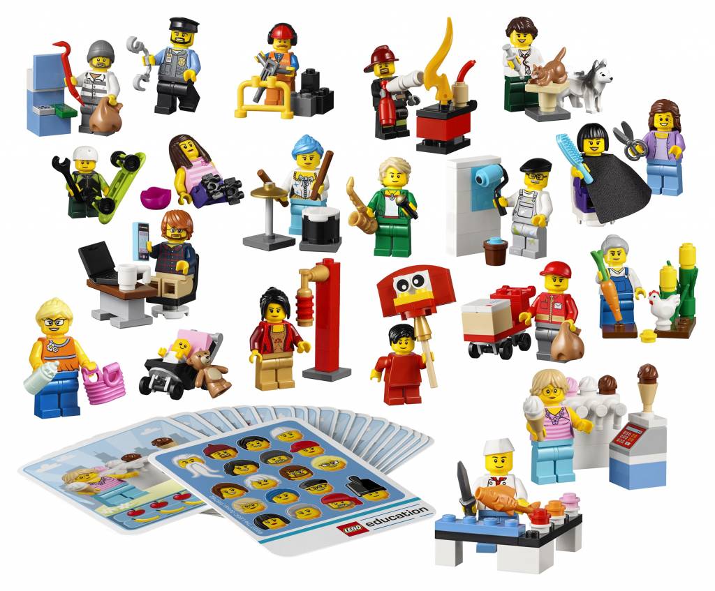 LEGO poppetjes Unieke LEGO education poppetjes set 45022 - Kinderspel ®