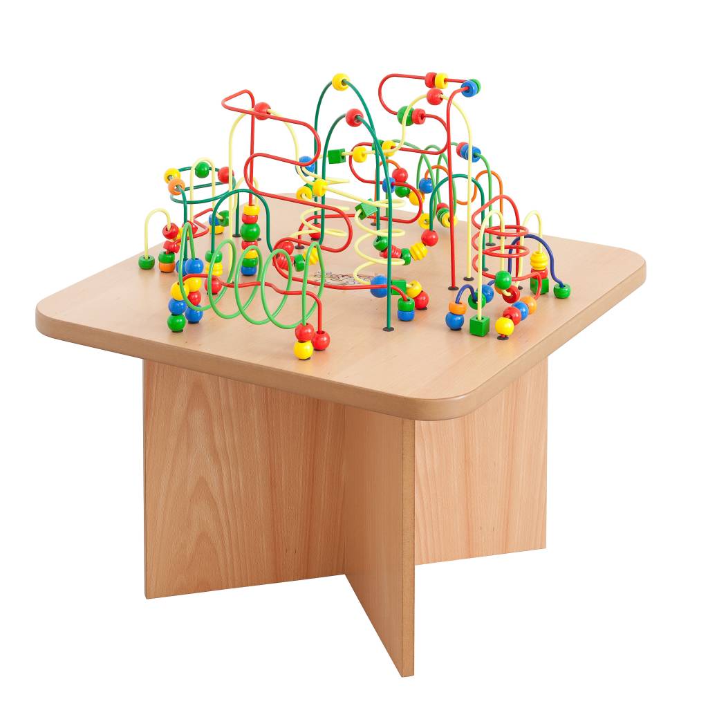 toddler bead maze table