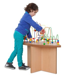 Bead table - Bead maze table for kids and toddlers - KinderSpell