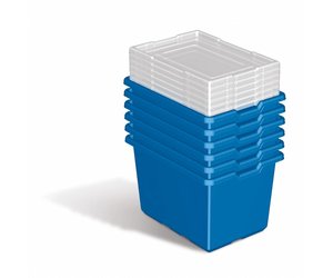 Eenzaamheid hoorbaar elektrode LEGO Opbergboxen - LEGO Opbergbox blauw groot formaat - Kinderspel ®