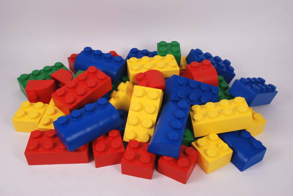 Grosses briques de construction - compatible avec lego - Jeu d'Enfant ®