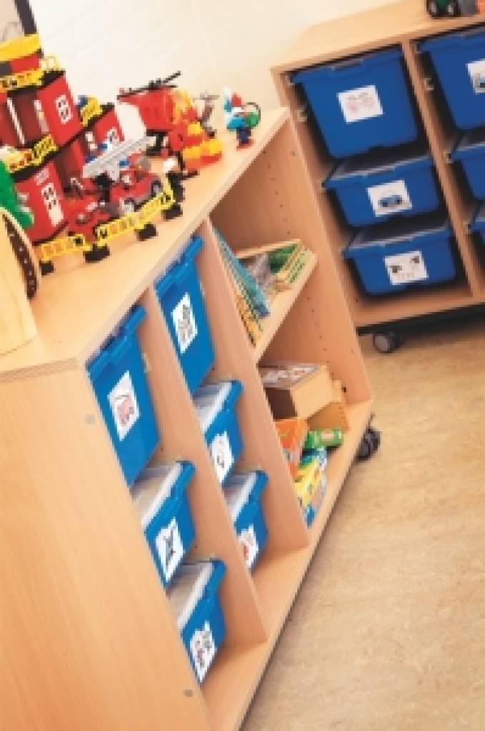TidyUp - panier de rangement avec tapis de jeu pour lego duplo - panier à  jouets pour