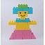 SoftBlocks big play building blocks for kids and toddlers - 50 pcs nordic colours