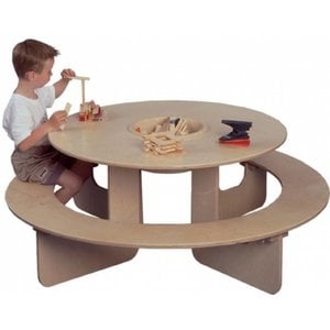  Round wooden Play Table