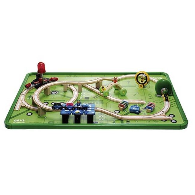 Brio train table set