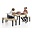 Wooden Table for Lego