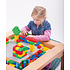 Tafel  voor duplo blokken met stoelen