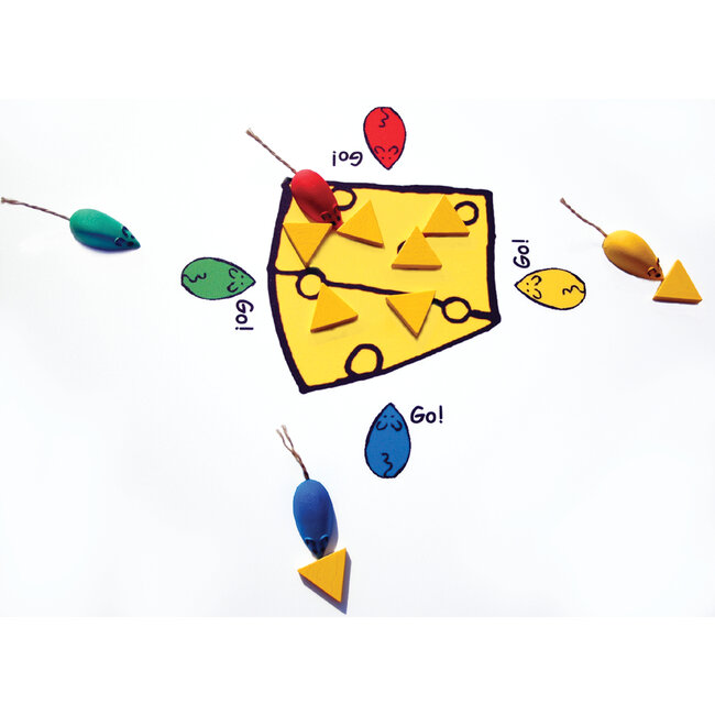 Tableau magnétique "Souris-Fromage"