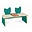 Kidea Bench waiting room green