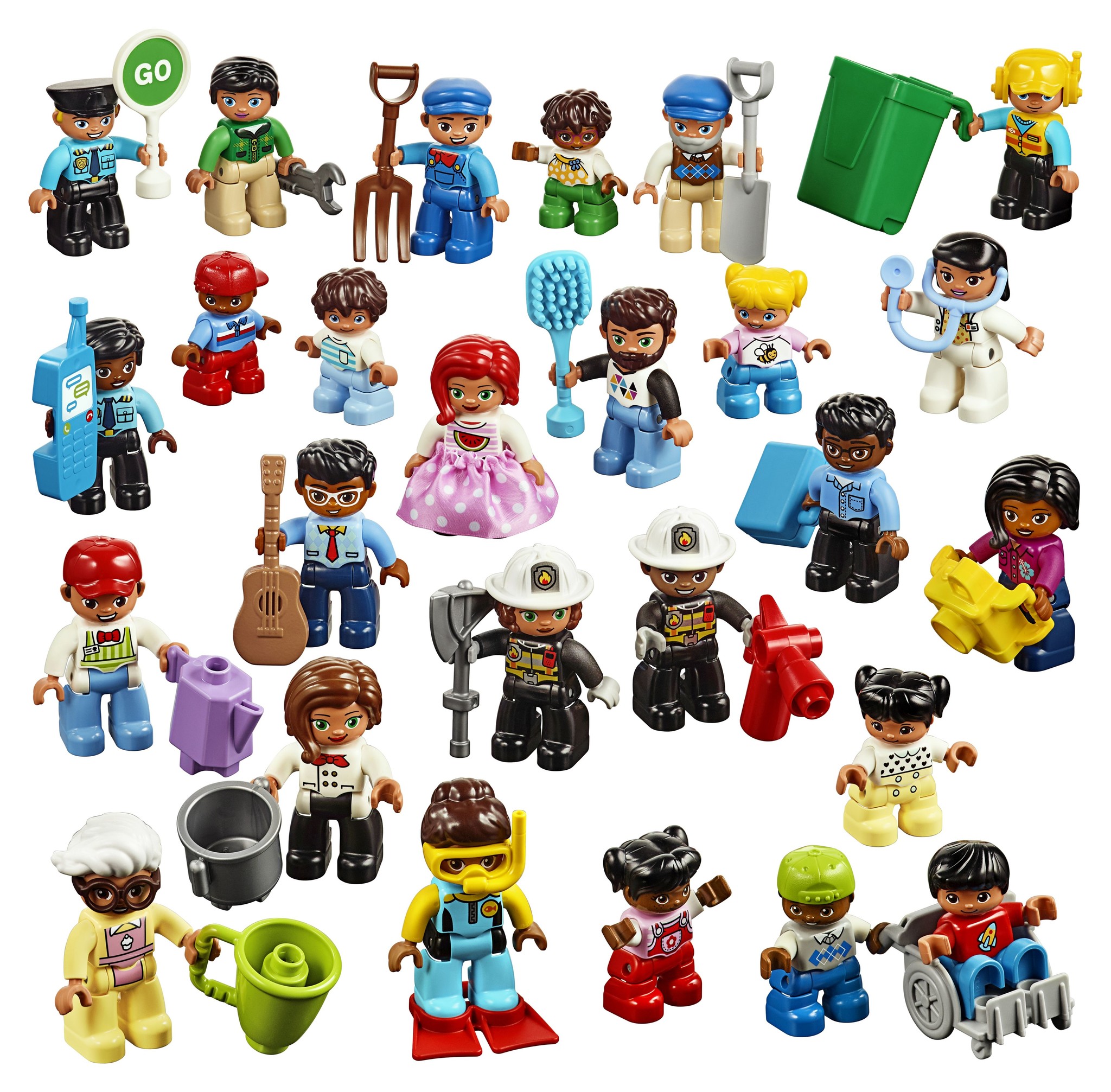 veiligheid Egypte Australië LEGO DUPLO Minifiguren set 45030 - voordelig kopen bij Kinderspel® -  Kinderspel ®