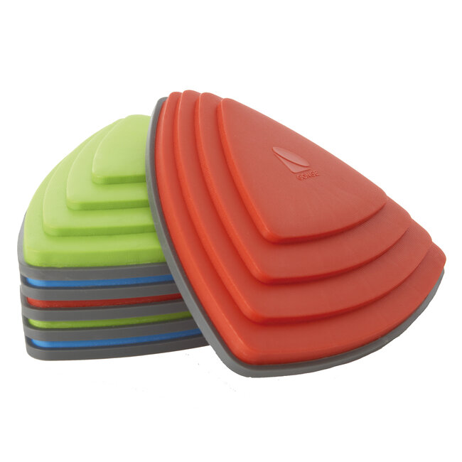 Gonge Fluss Steine Nordic für Kinder - Flußsteine Trittsteine Set 6 Stück