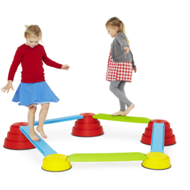 Gonge Build 'n Balance Medium Set Motorikparcours 13 Teile