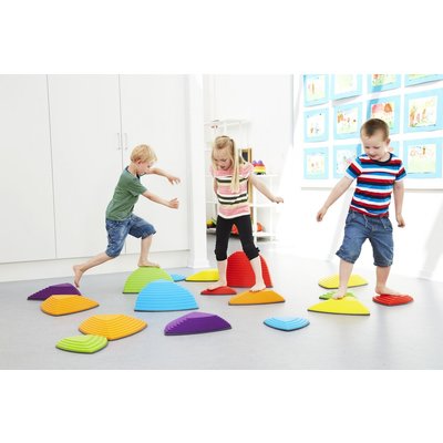 8-tlg. Frosch Balanciersteine Für Kinder - Sensorik Spielzeug Ab 3 Jahren