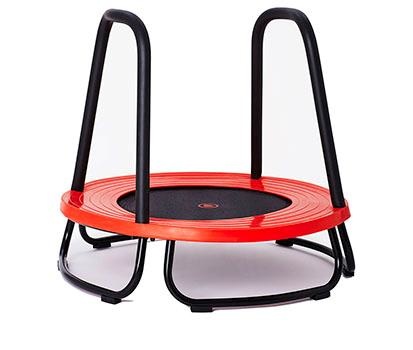 Kelder Zwijgend Spijsverteringsorgaan Mini trampoline kind - peuter trampoline met beugel - Kinderspel ®