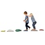 Gonge Fluss Steine Nordic für Kinder - Flußsteine Trittsteine Set 6 Stück