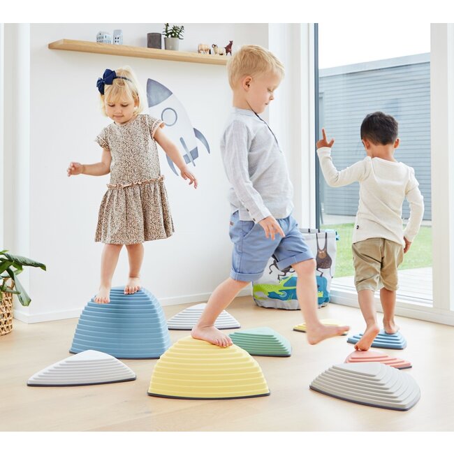 Gonge stapstenen voor kinderen - voordeelset 11 stuks (of 9 stuks nordic)