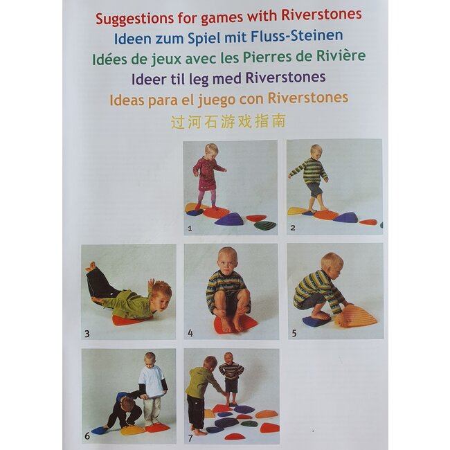 Gonge Stepping balance stones for kids - value pack