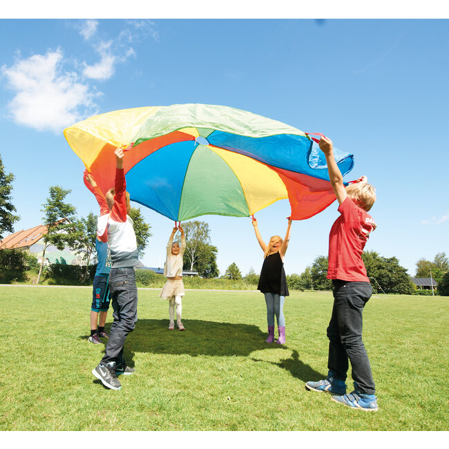 Gonge Schwungtuch Kinder - Regenbogen Fallschirm