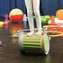 Gonge Roller met zand - balanceer roller groen