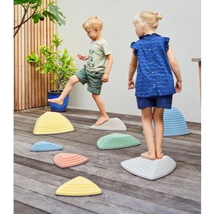Hügelkuppen 5er Set - Balanciersteine in Hügelkuppen-Design für Kinder Hügelkuppen 5er Set - Balanciersteine in Hügelkuppen-Design für Kinder