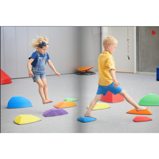 Gonge stapstenen voor kinderen - voordeelset 11 stuks (of 9 stuks nordic)