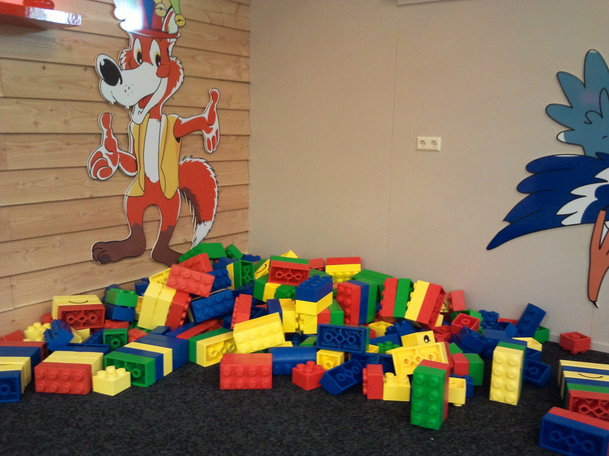 Large Hardwood Ply Building Blocks Playtray Lego Children's Lego Play Tray  -  Denmark