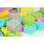 SoftBlocks big play building blocks for kids and toddlers - 50 pcs nordic colours
