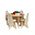 Table for lego with chairs
