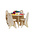 Table pour Lego avec chaises