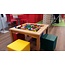 Table pour LEGO DUPLO avec base  pour briques et 4 sièges en mousse