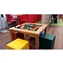 Table pour LEGO DUPLO avec base  pour briques et 4 sièges en mousse