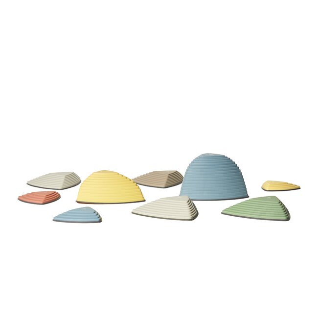 Gonge stapstenen voor kinderen - voordeelset 11 stuks (of 9 stuks nordic)