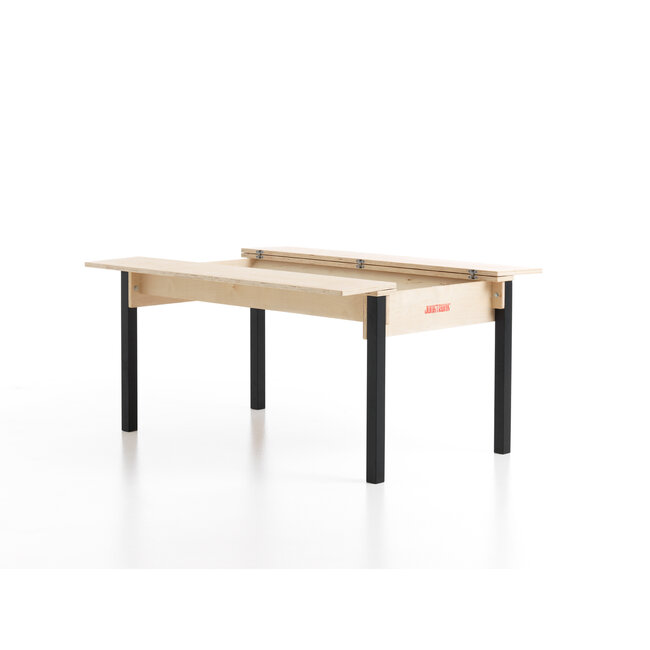 JunkTrunk Grande Table Enfant avec 2 bancs assortis