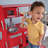 Kinderkeuken rood - luxe rode speelkeuken