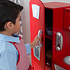 Play kitchen red - vintage toy kitchen for children