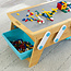 Building table for Lego with storage and 200 bricks