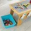 Building table for Lego with storage and 200 bricks