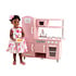 Play kitchen pink-  wooden toy kitchen vintage