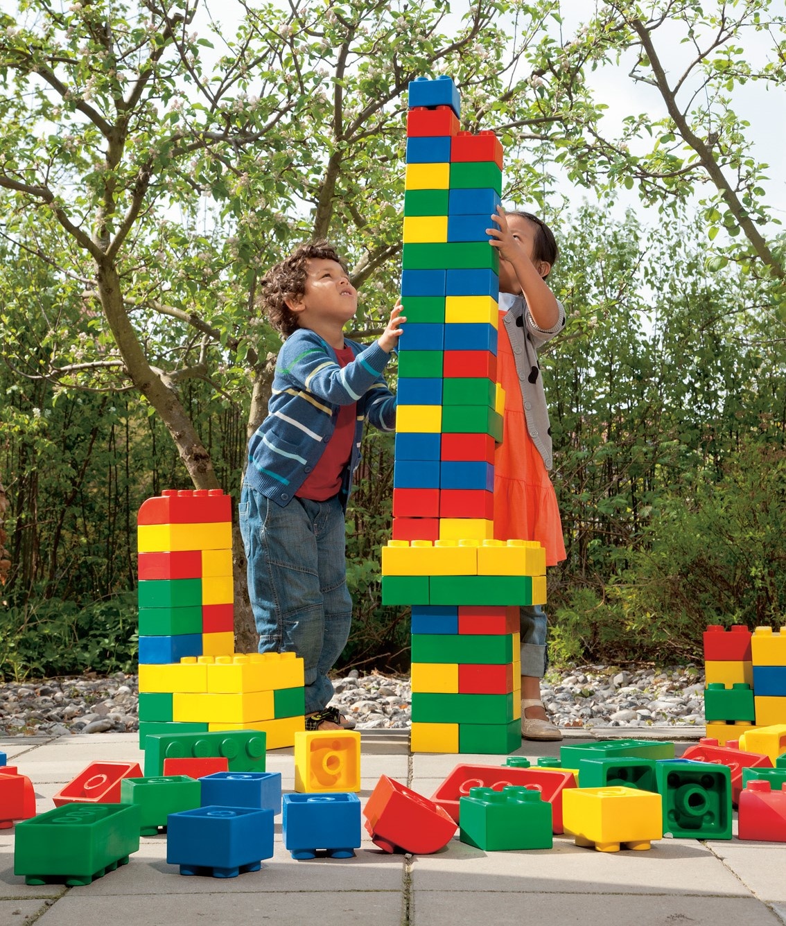 Gå vandreture lampe Udvidelse Soft Bricks compatible with LEGO Soft - KinderSpell ®
