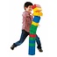 Maxi briques XXL type Lego en mousse - 84 pcs couleurs primaires