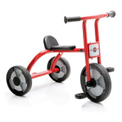 Dreirad mit Pedalen medium - Dreirad rot