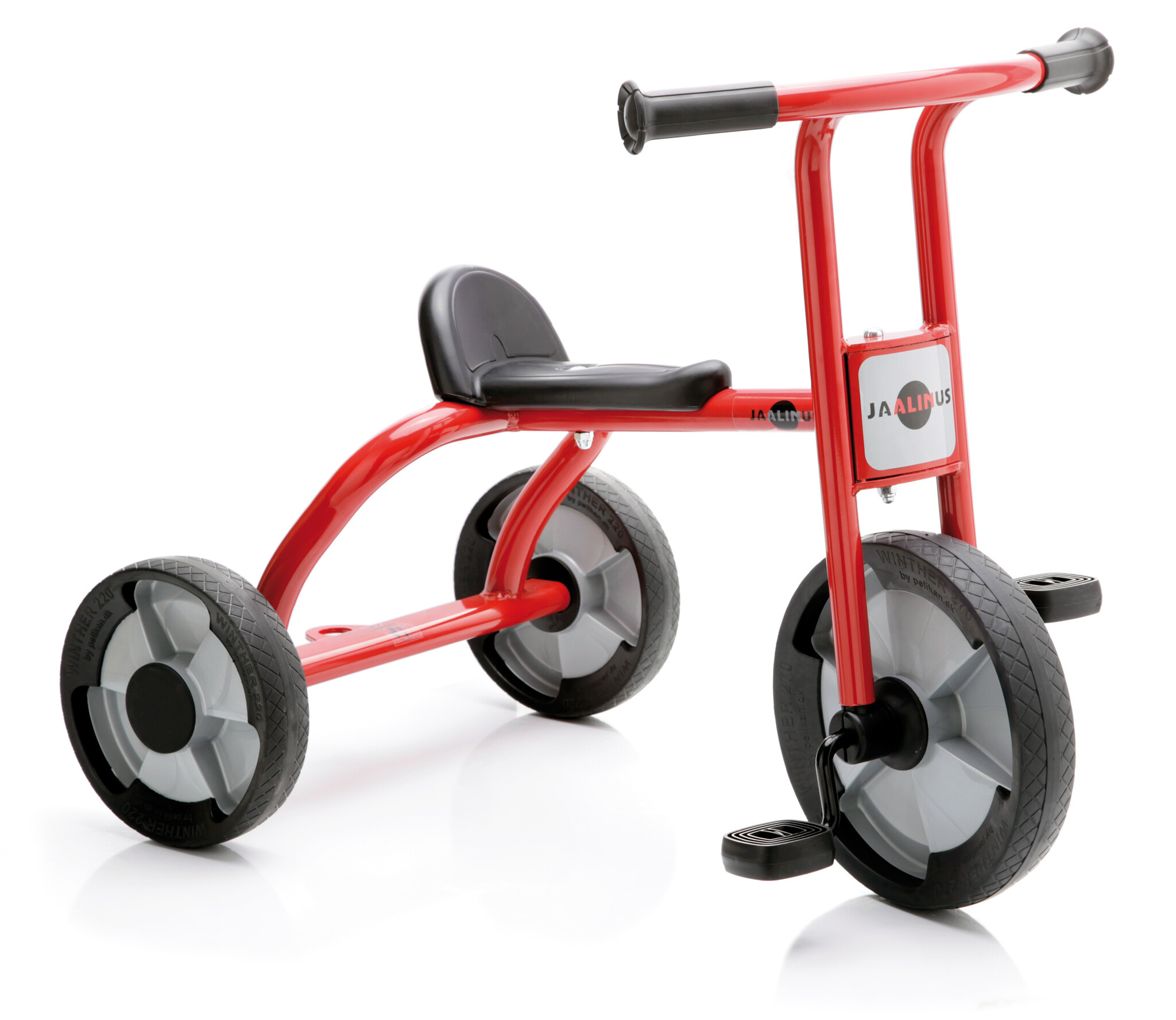 Pedal trike medium red tricycle for kids 3, 4, 5, years old
